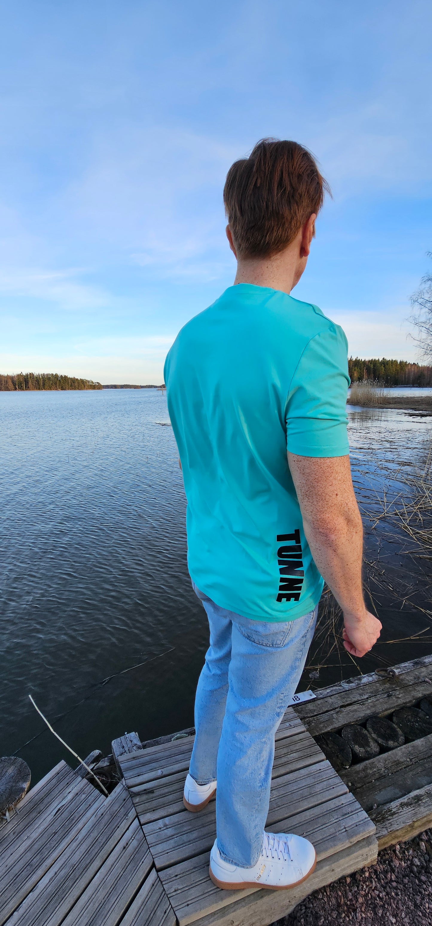 TUNNE T-shirt Ilo turquoise