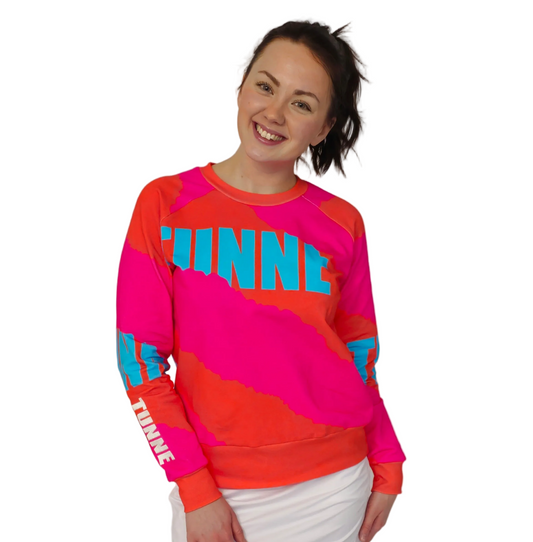 TUNNE college Into pink-red