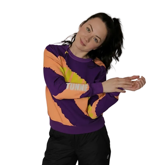 TUNNE college Into lila-peach