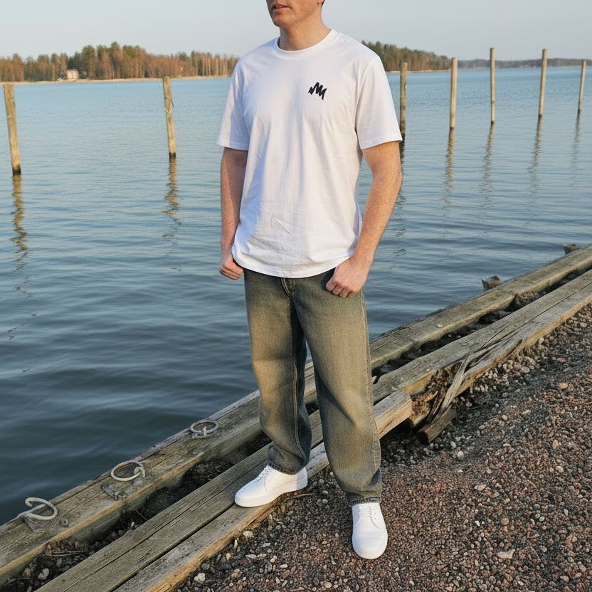 TUNNE T-shirt Ilo white